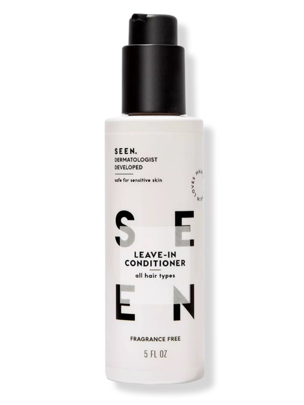 SEEN Leave-In Conditioner, Fragrance Free 5oz BRAND NEW/SEALED